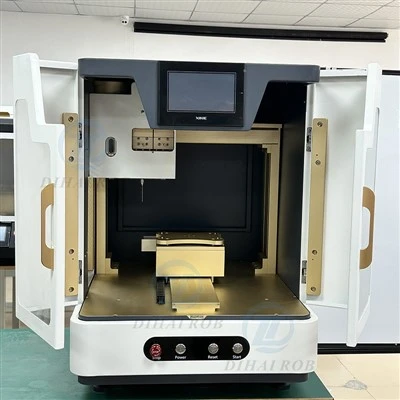 シングル - 針電気油注入機デスクトップニードルオイル注入機CBDオイル充填機の液体と厚いオイルカートリッジ、ポッド、ボトル充填機器機器